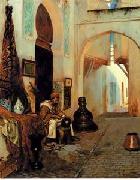 unknow artist Arab or Arabic people and life. Orientalism oil paintings 199 oil on canvas